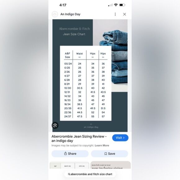 NWT Abercrombie High Rise Loose Short size 28 - Picture 4 of 4
